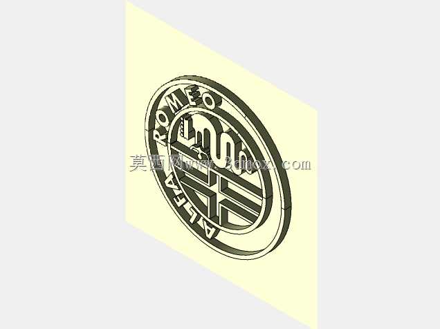 表面建模:阿尔法罗密欧标志实践
