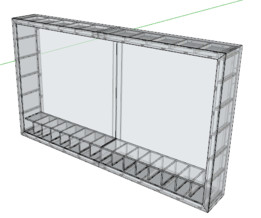 meuble pat��re avec banquette