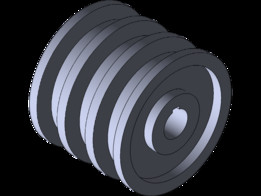 140mm\u0026 300 mm皮带轮30mm轴