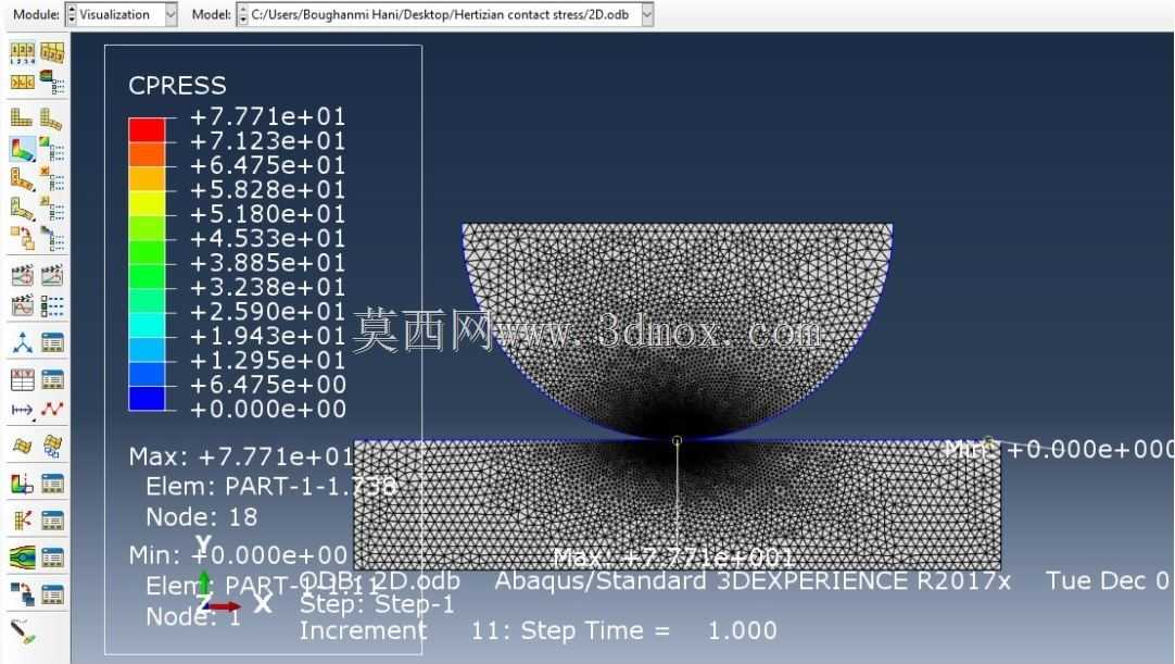 ��ά��������Ӧ��Abaqus