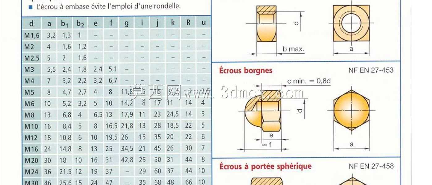 ��ĸ��ISO ecrou borgne M10