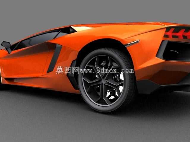 兰博基尼aventador 3ds max