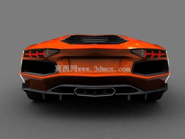 兰博基尼aventador 3ds max