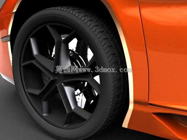 兰博基尼aventador 3ds max