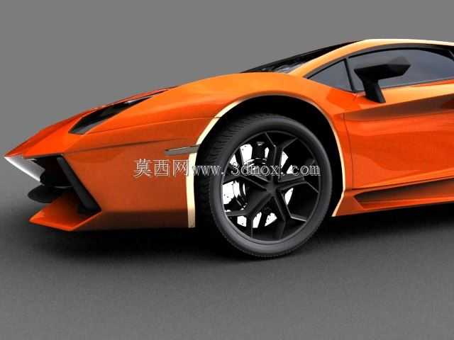 兰博基尼aventador 3ds max