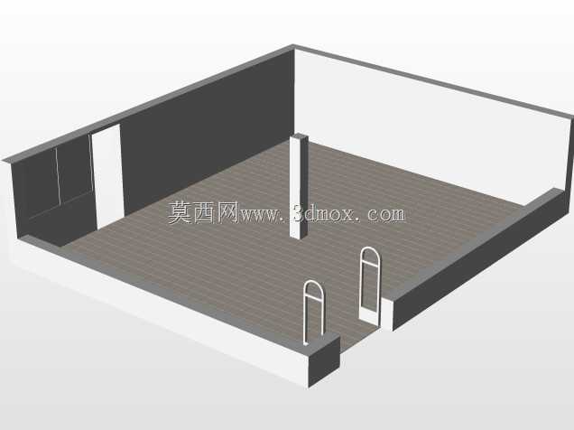 莫纳斯蒂尔科学宫媒体图书馆(比例1:1)