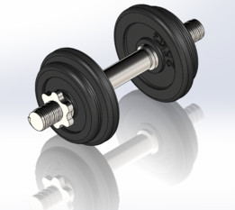Solidworks举重练习-Damb?l