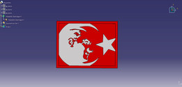 MUSTAFA KEMAL ATATüRKüu激光切割