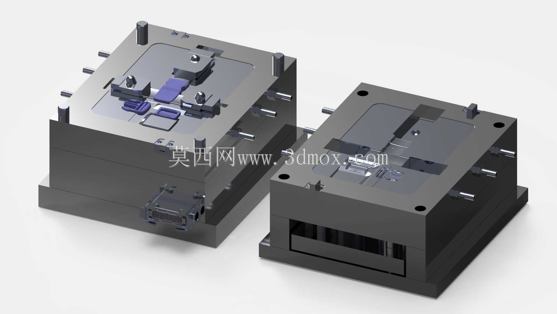 儿童皮带及模具设计和包夹包锁模具设计(请观看视频)