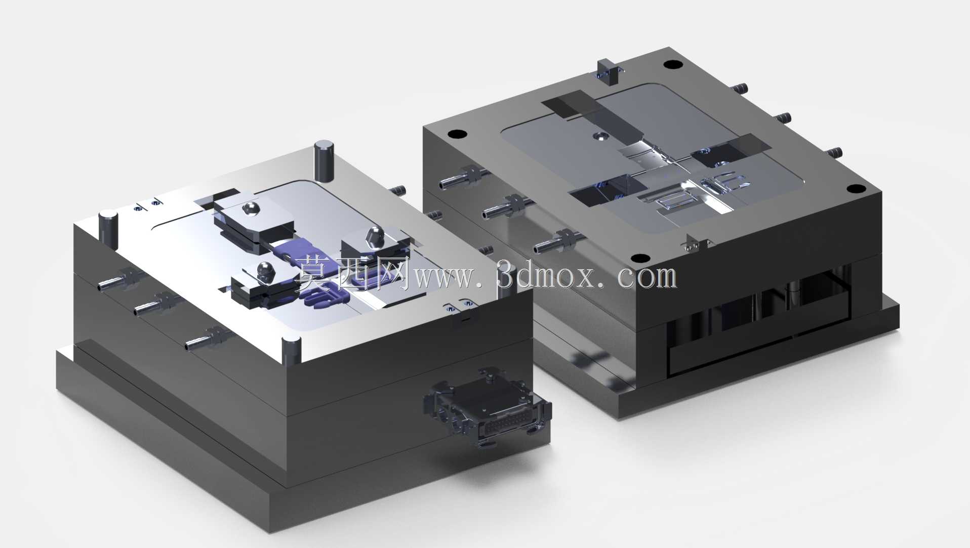 儿童皮带及模具设计和包夹包锁模具设计(请观看视频)
