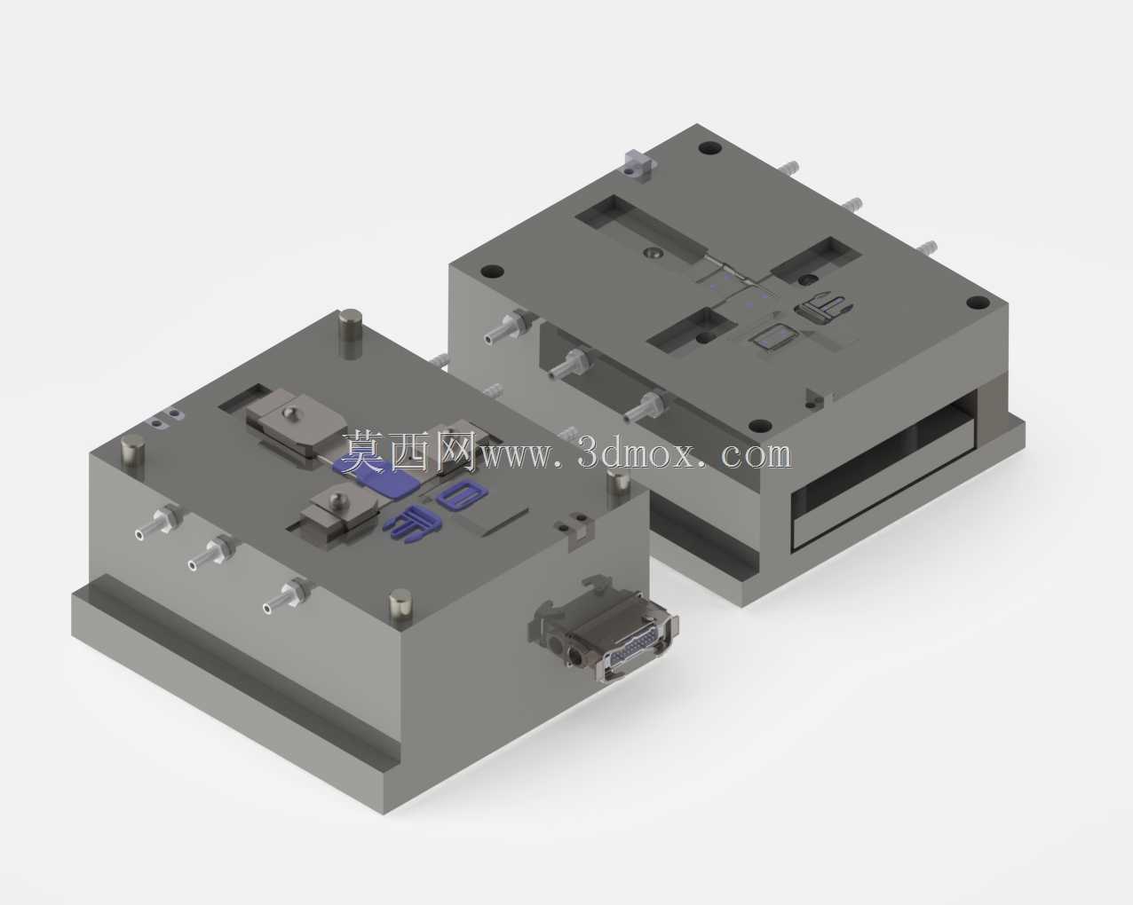 儿童皮带及模具设计和包夹包锁模具设计(请观看视频)