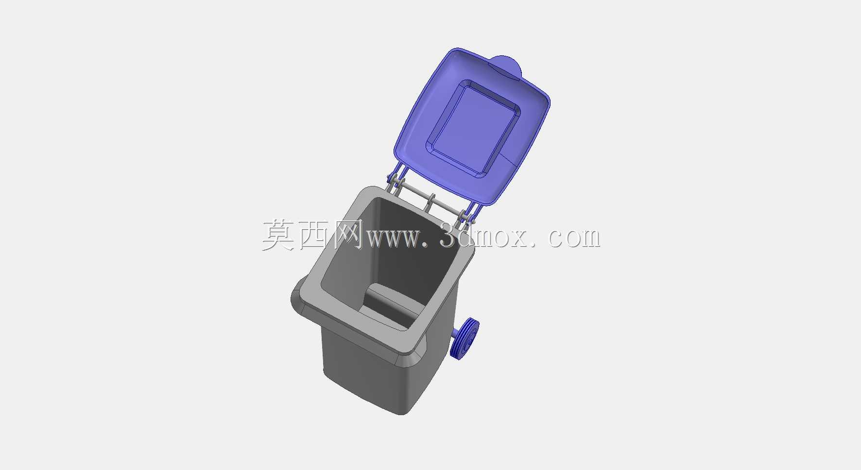 玩具垃圾桶和笔杆3d打印机模型(请观看视频)