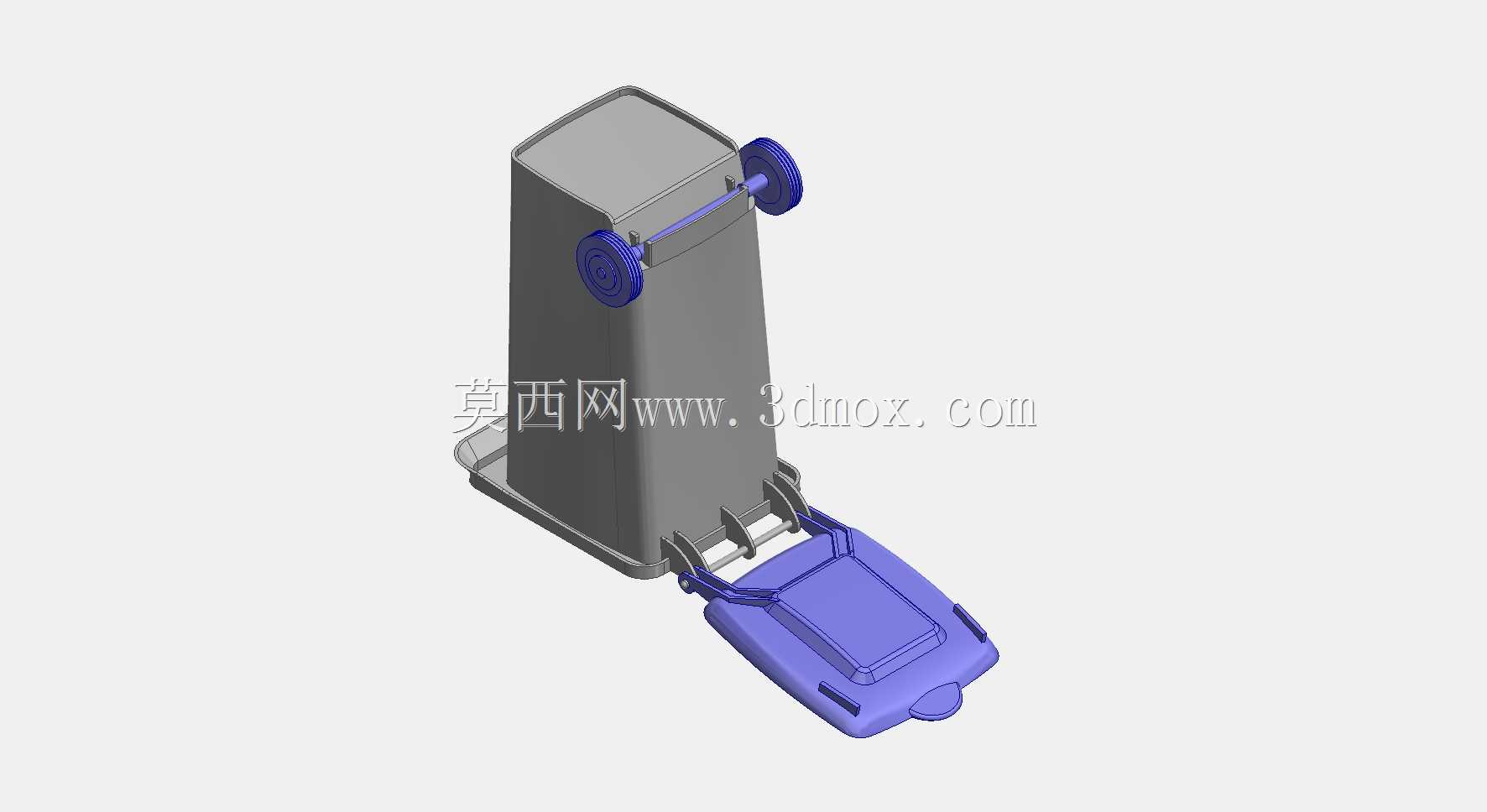 玩具垃圾桶和笔杆3d打印机模型(请观看视频)