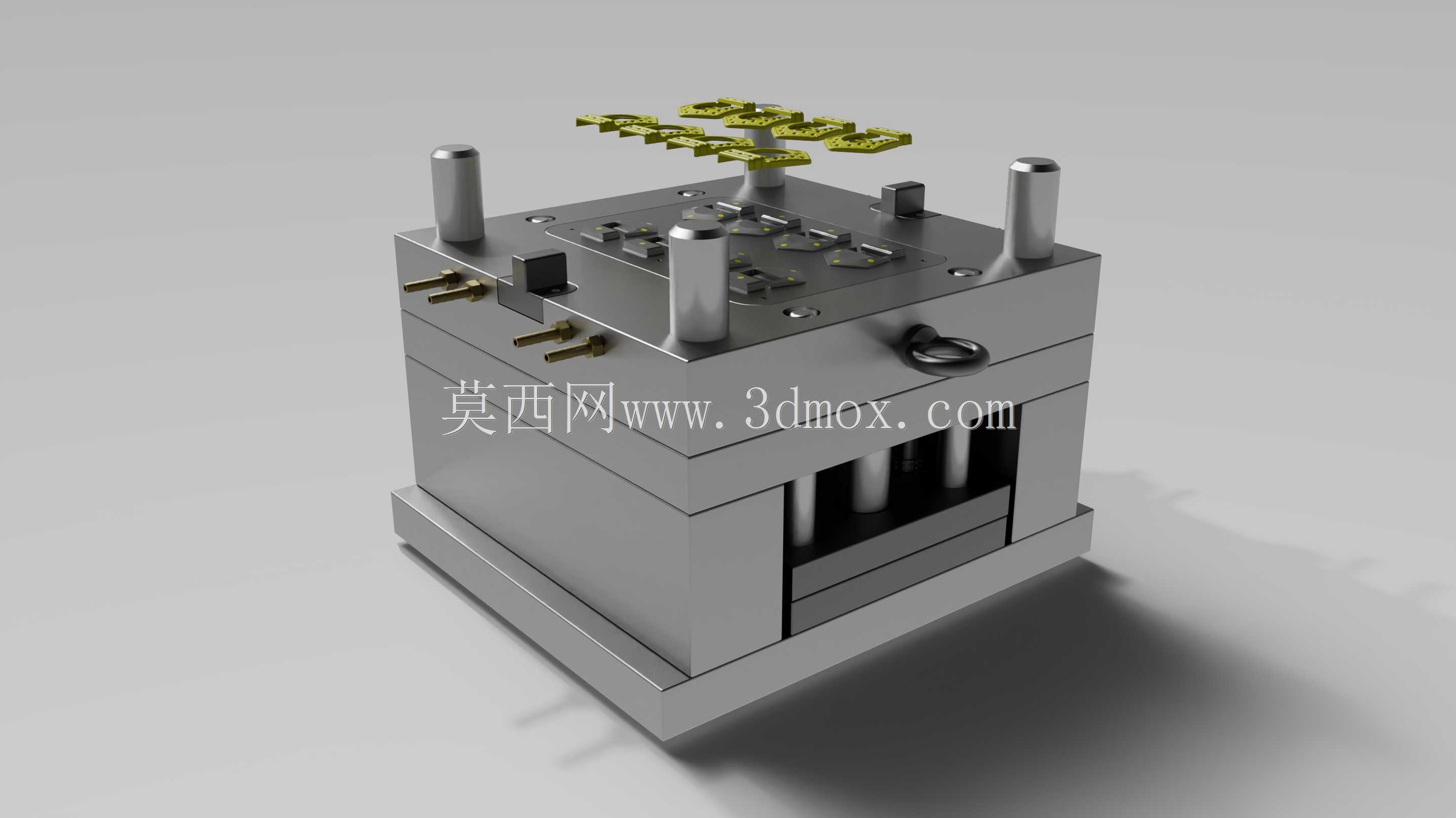 鞋扣和皮带扣或包夹和包锁,成型(请观看视频)