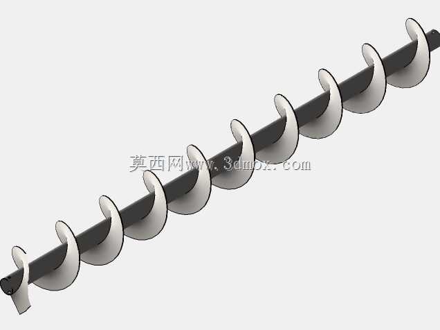 18米300mm悬挂式U型螺旋输送机