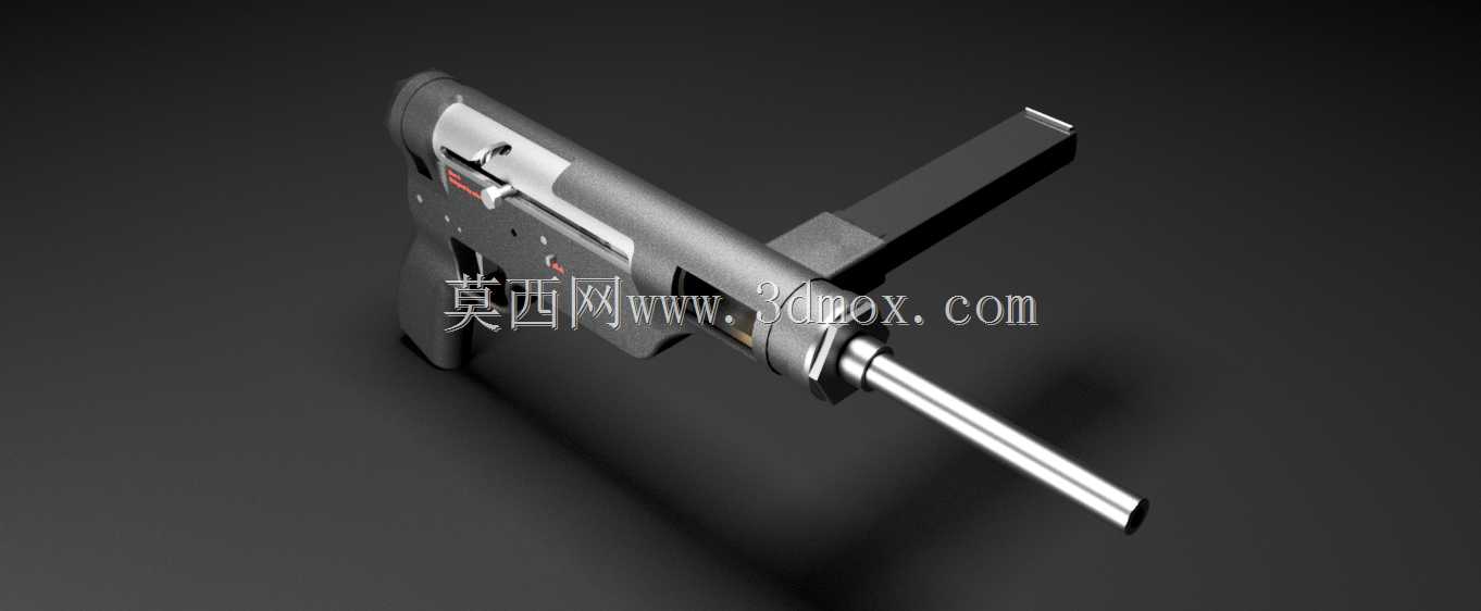 Sten-h SMG 3D可打印火器(stenh)