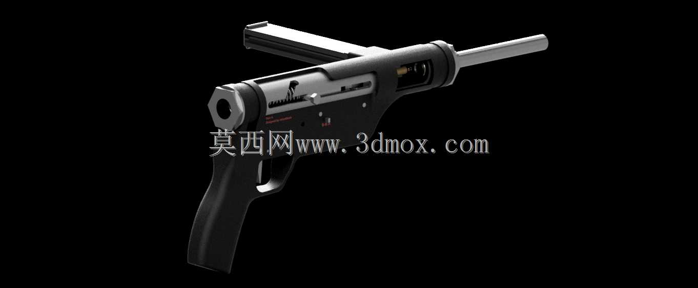 Sten-h SMG 3D可打印火器(stenh)