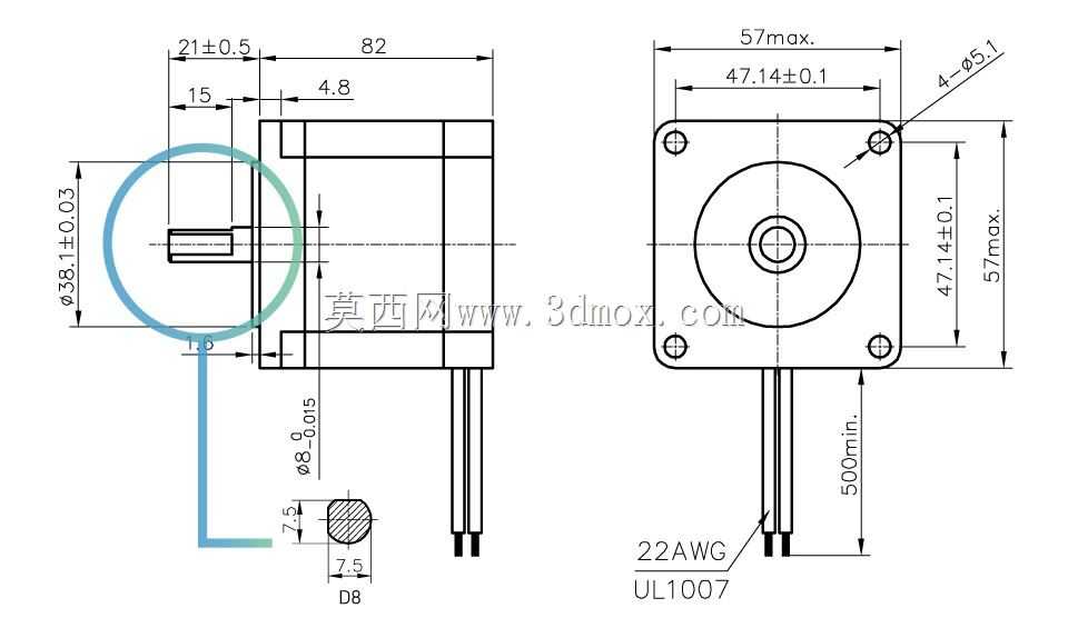 45x45西格玛剖面图