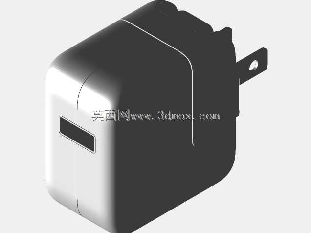 带可拆卸美国插头的USB充电器