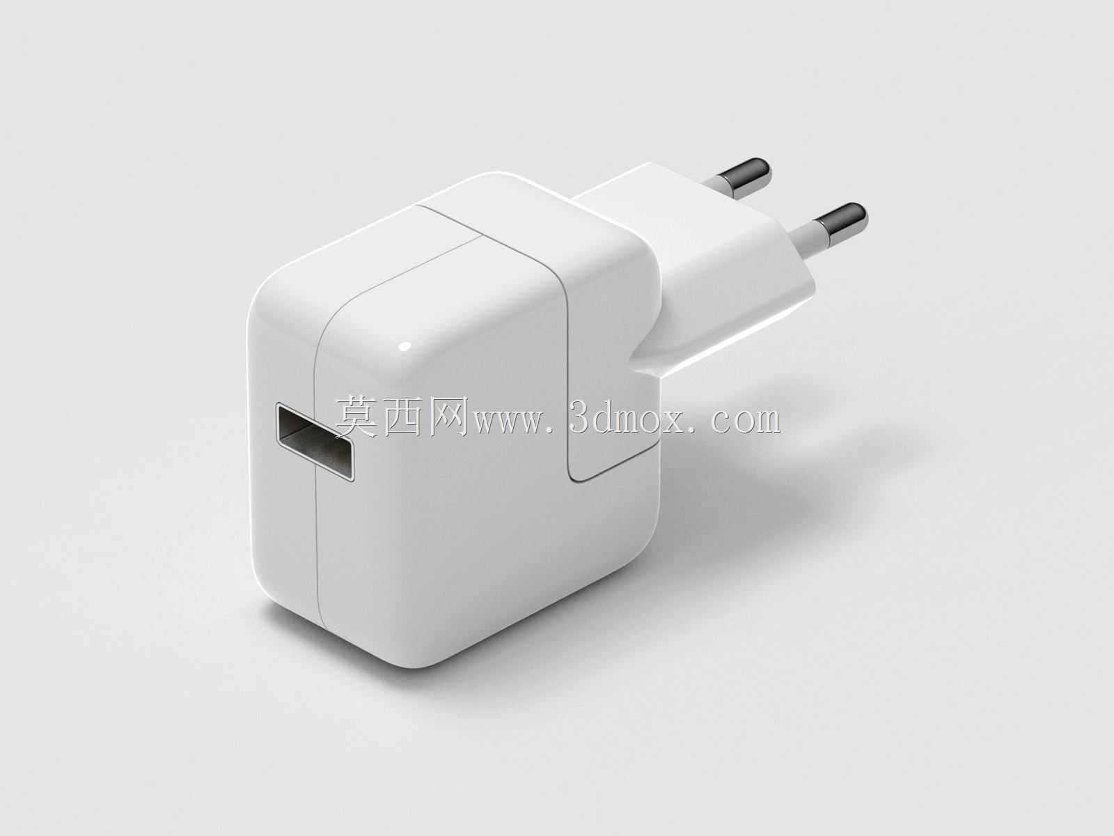 带可拆卸EU插头的Apple 12W USB充电器
