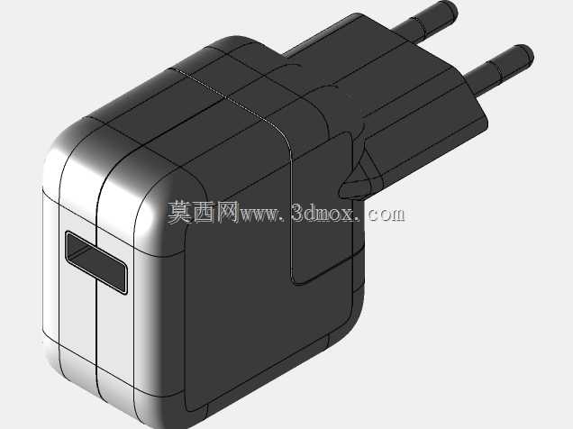 带可拆卸EU插头的Apple 12W USB充电器