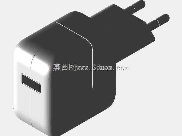 带可拆卸EU插头的Apple 12W USB充电器
