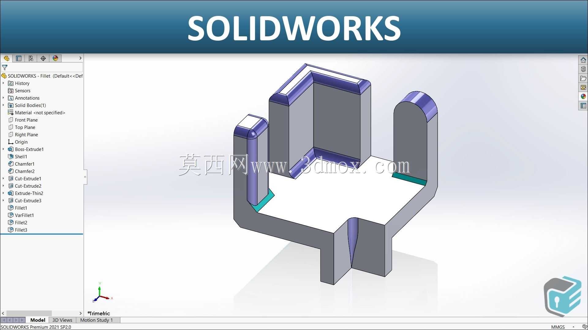 SOLIDWORKS-圆角