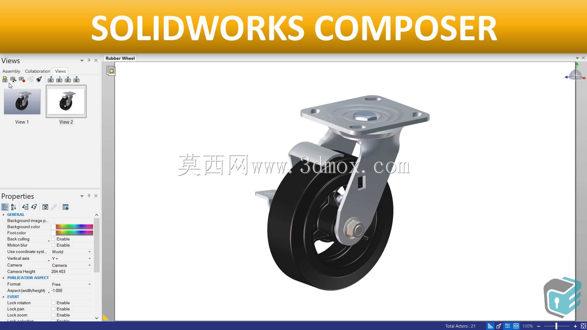 SOLIDWORKS Composer-创建动画