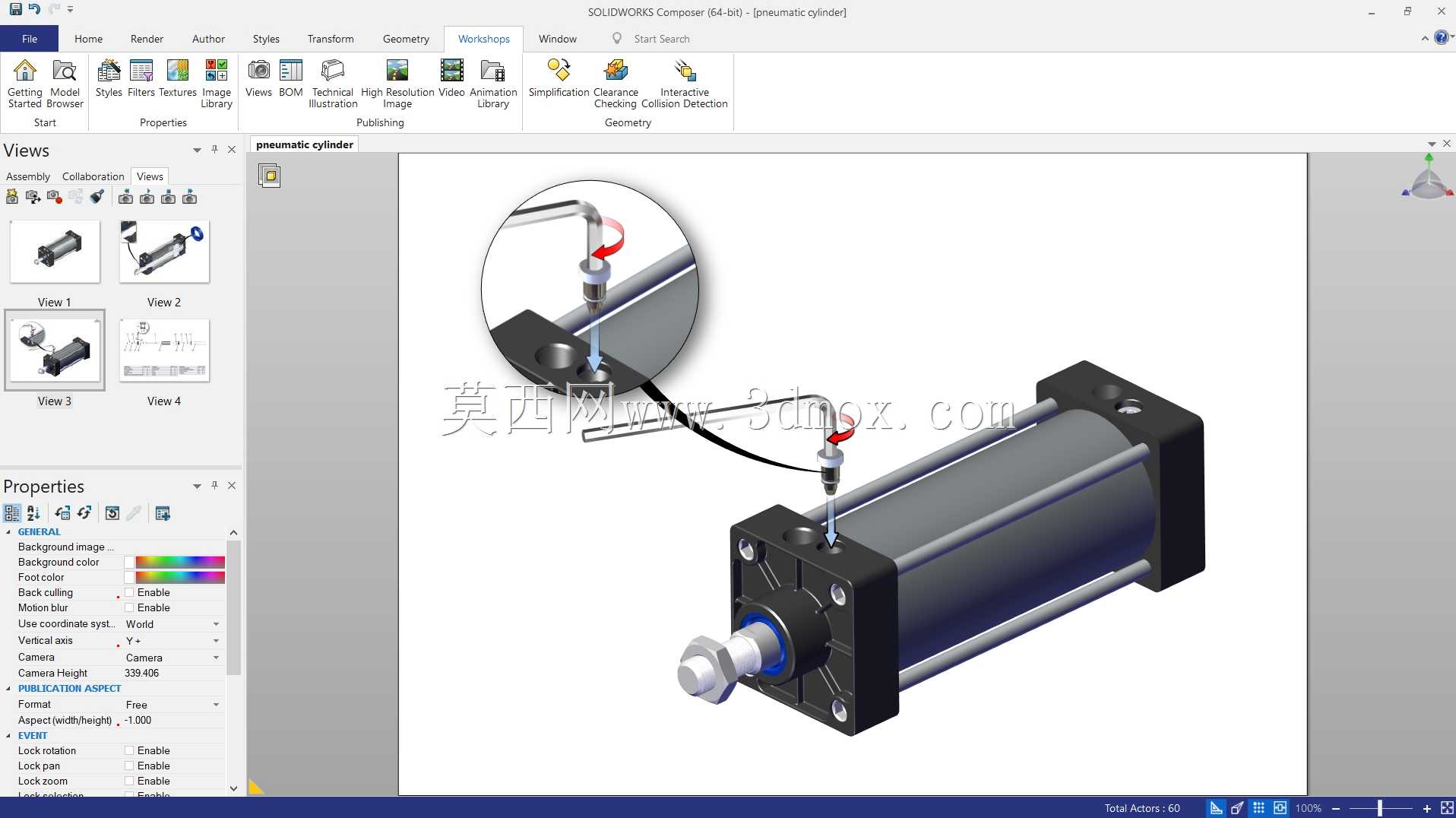 SolidWorks Composer��ͼ��ͼ