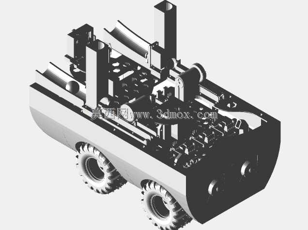 2018年两栖类车辆CAD