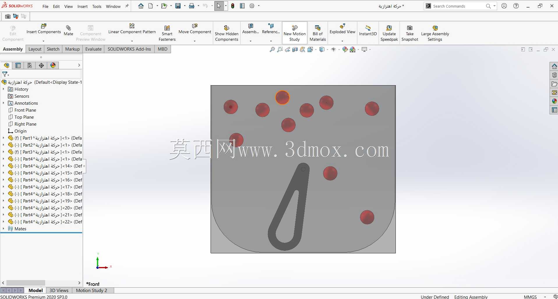����Solidworks����İڴ����˶��о�