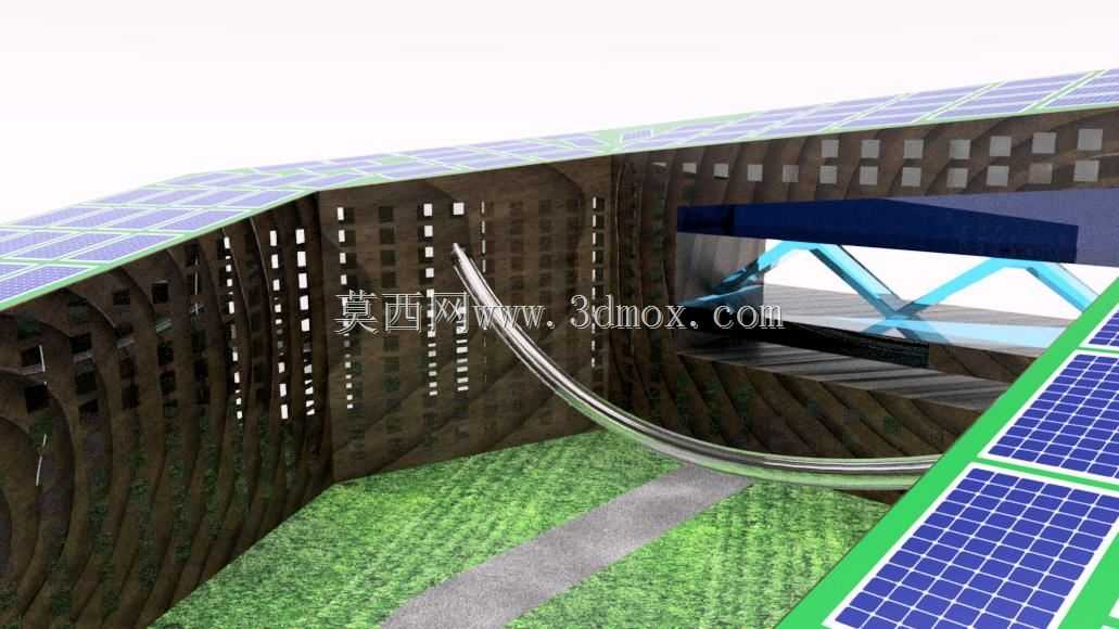 未来建筑群设计