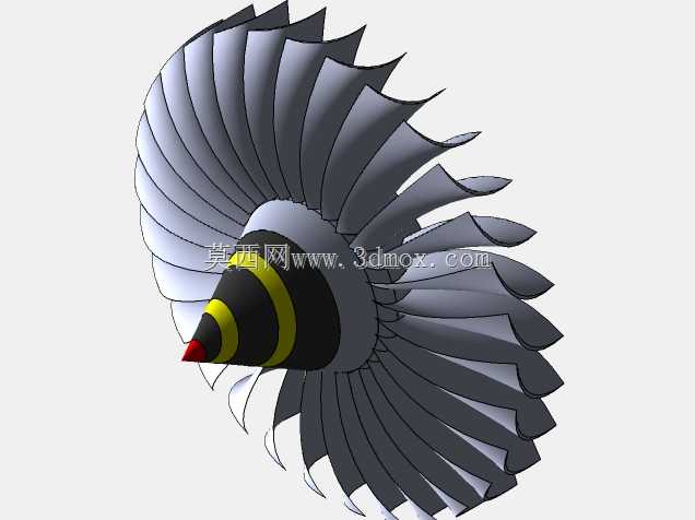 飞机发动机(Solidworks)