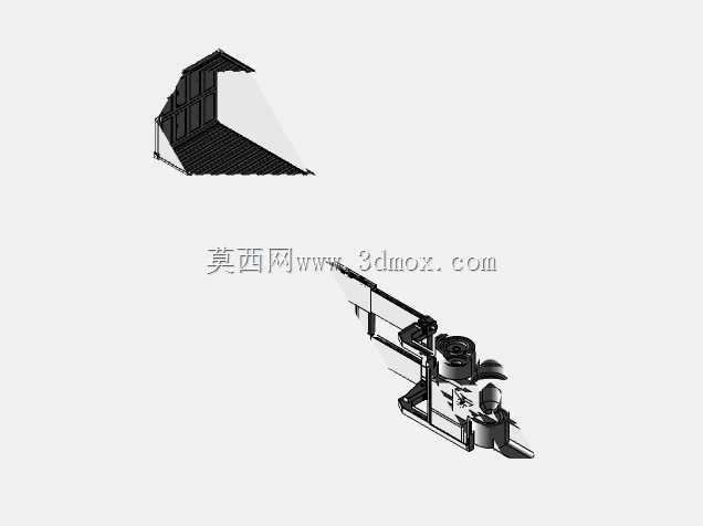 在卡车上装载集装箱