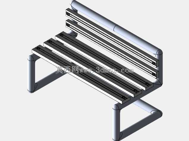 Solidworks公园长凳练习