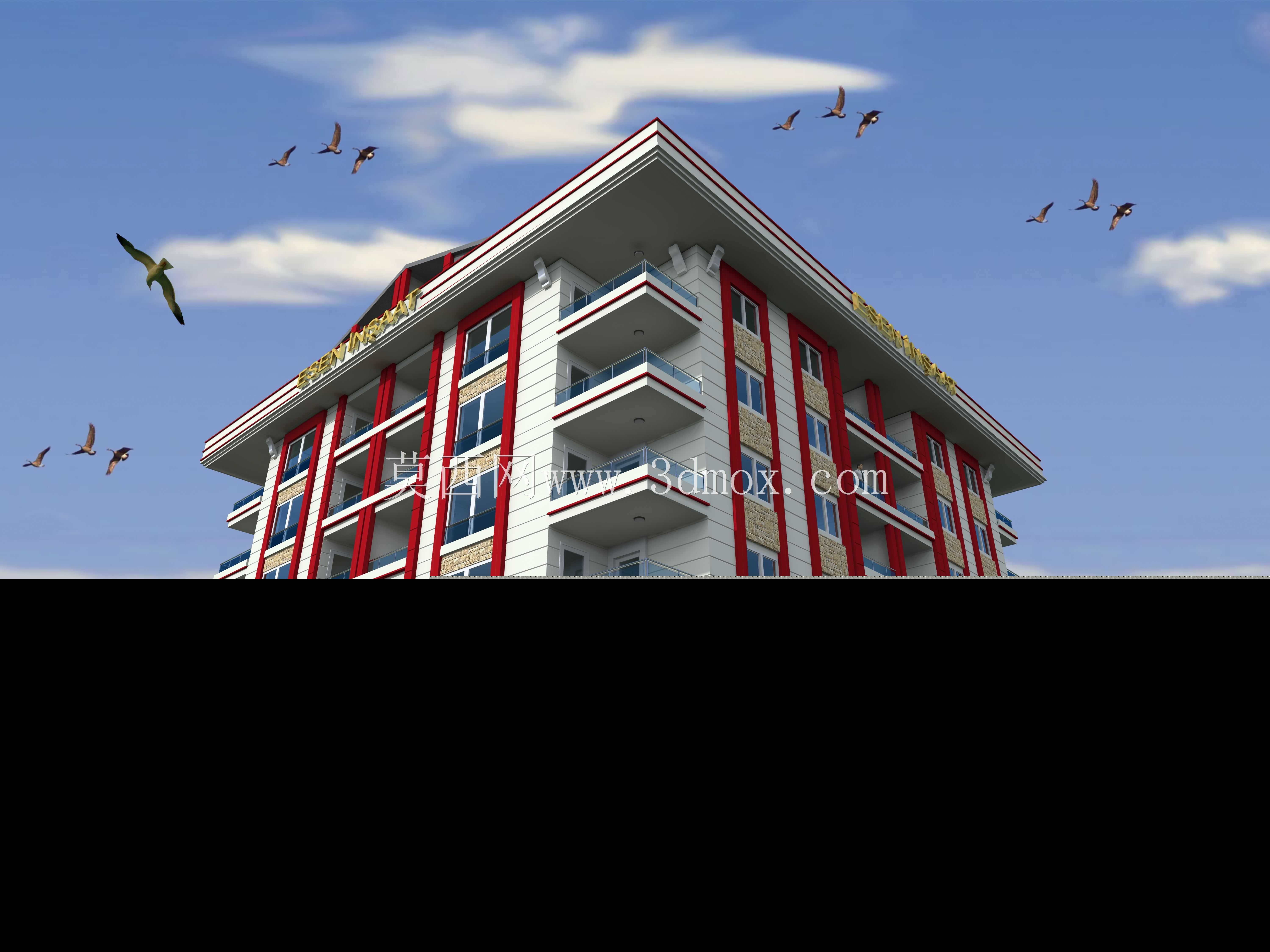 Esen?n?aat Apartman projesi/Esen?n?aat大楼