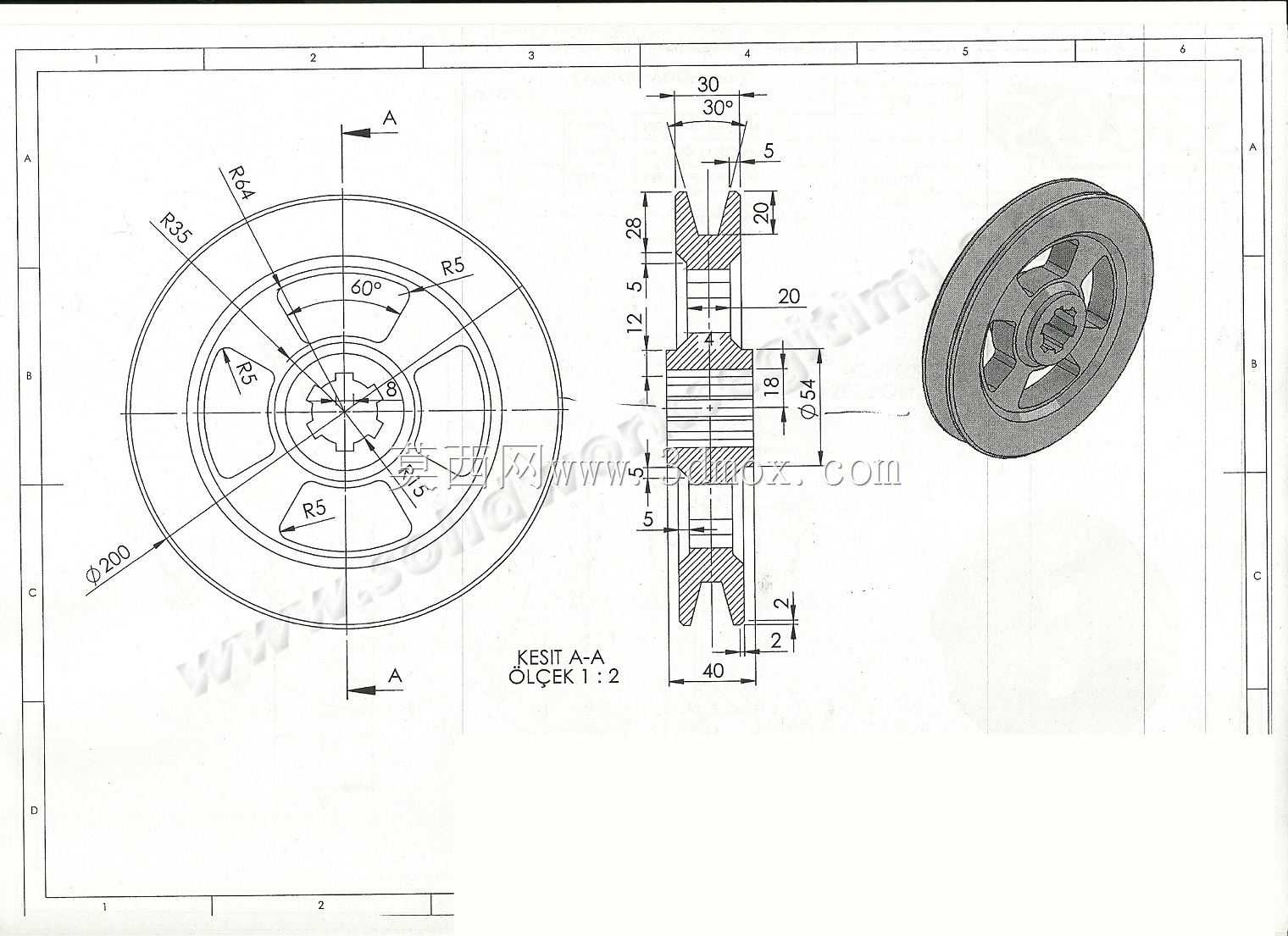 autocad?rnek cizimler 2