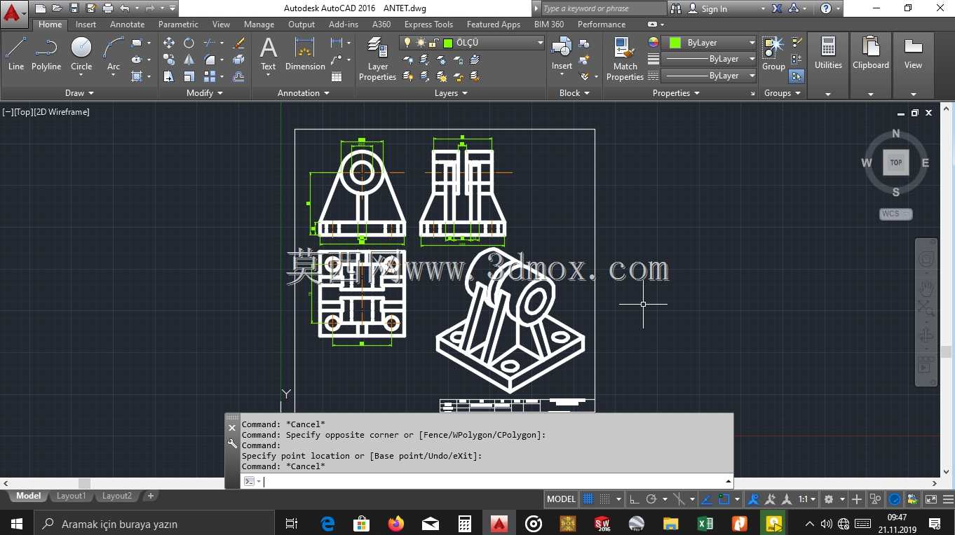 AutoCAD�����ͼ�Σ�2��