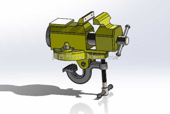 Solidworks台钳