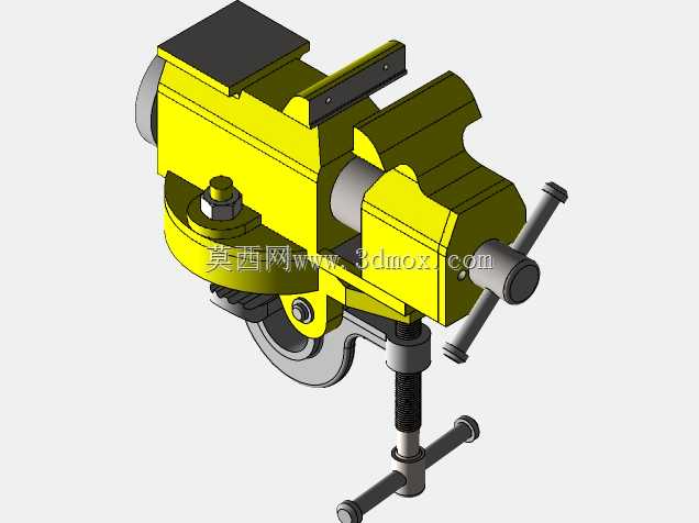 Solidworks台钳