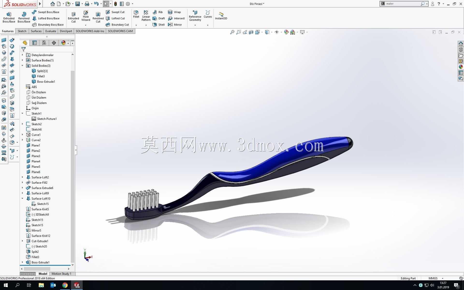 Solidworks�ϵ���ˢ