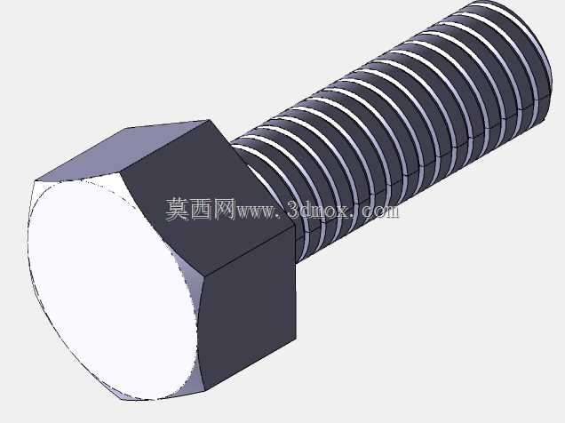 螺栓螺旋Catia