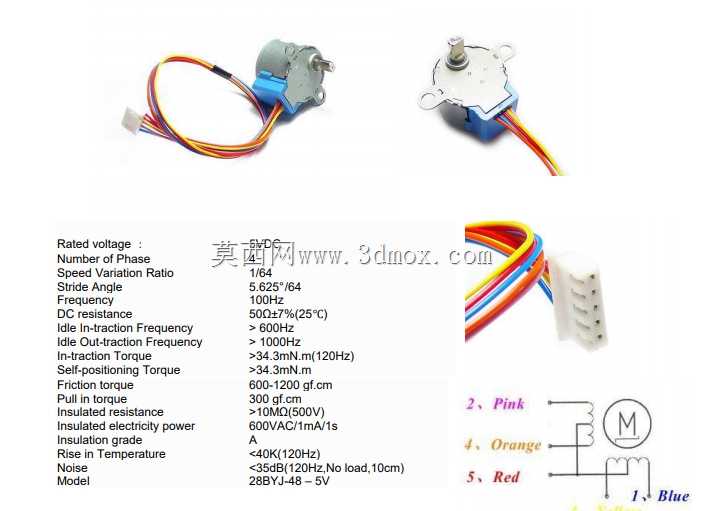 28BYJ-48�����5 mm��������