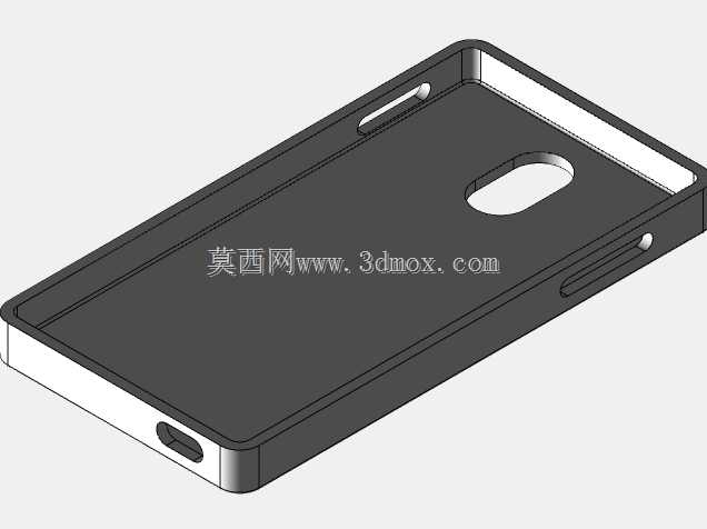 手机盖塑料注射模
