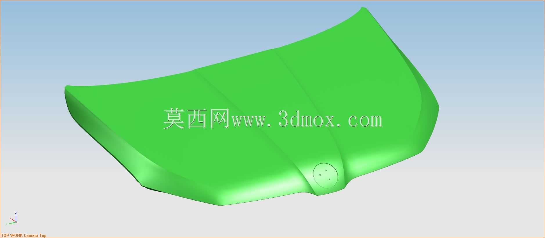 斯柯达汽车前罩