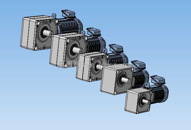蜗轮电机0.75-2.2 kW