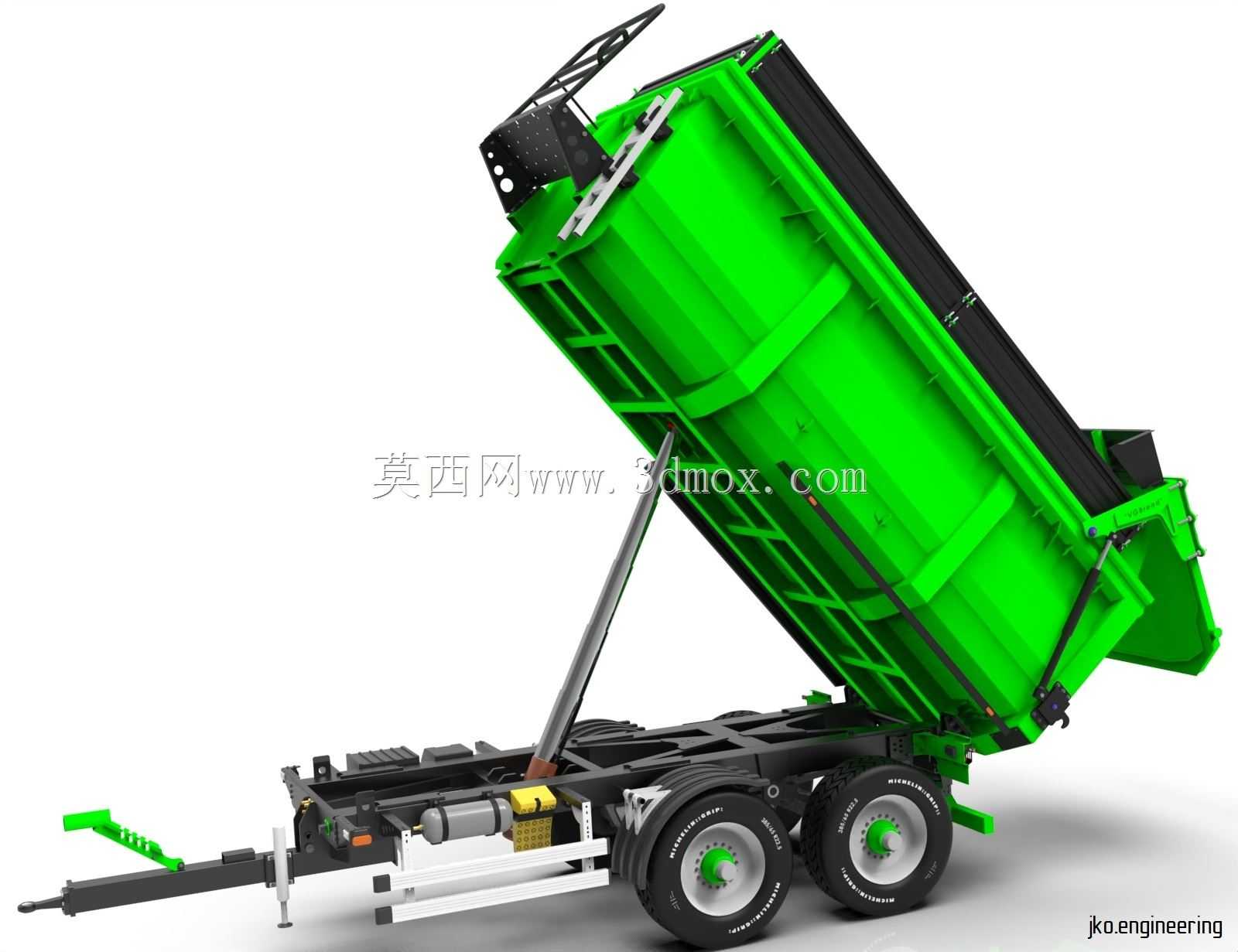 农用拖车15t。