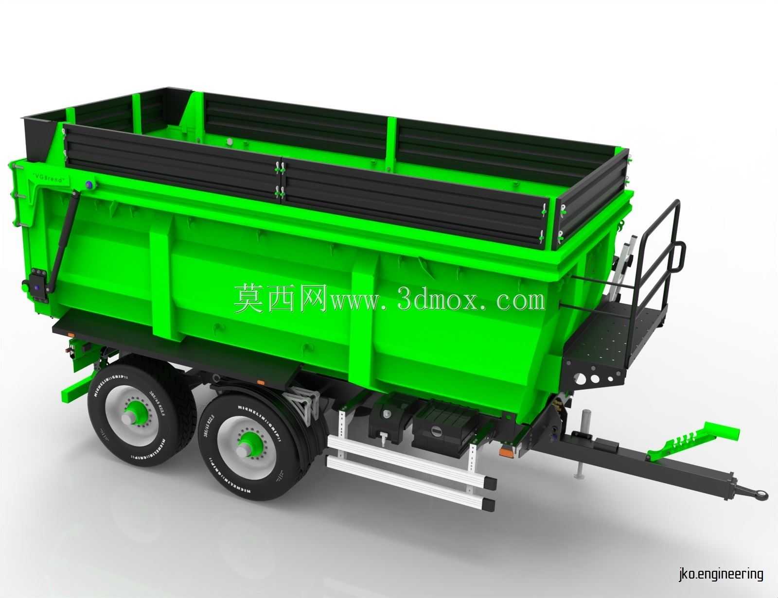 农用拖车15t。