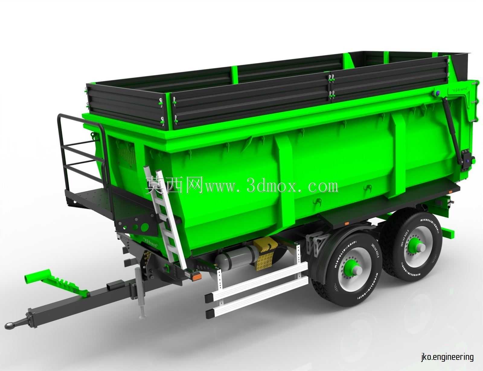农用拖车15t。