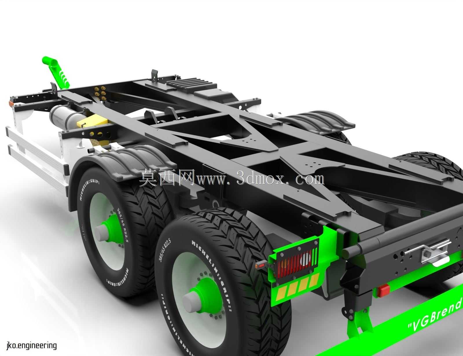 农用拖车15t。